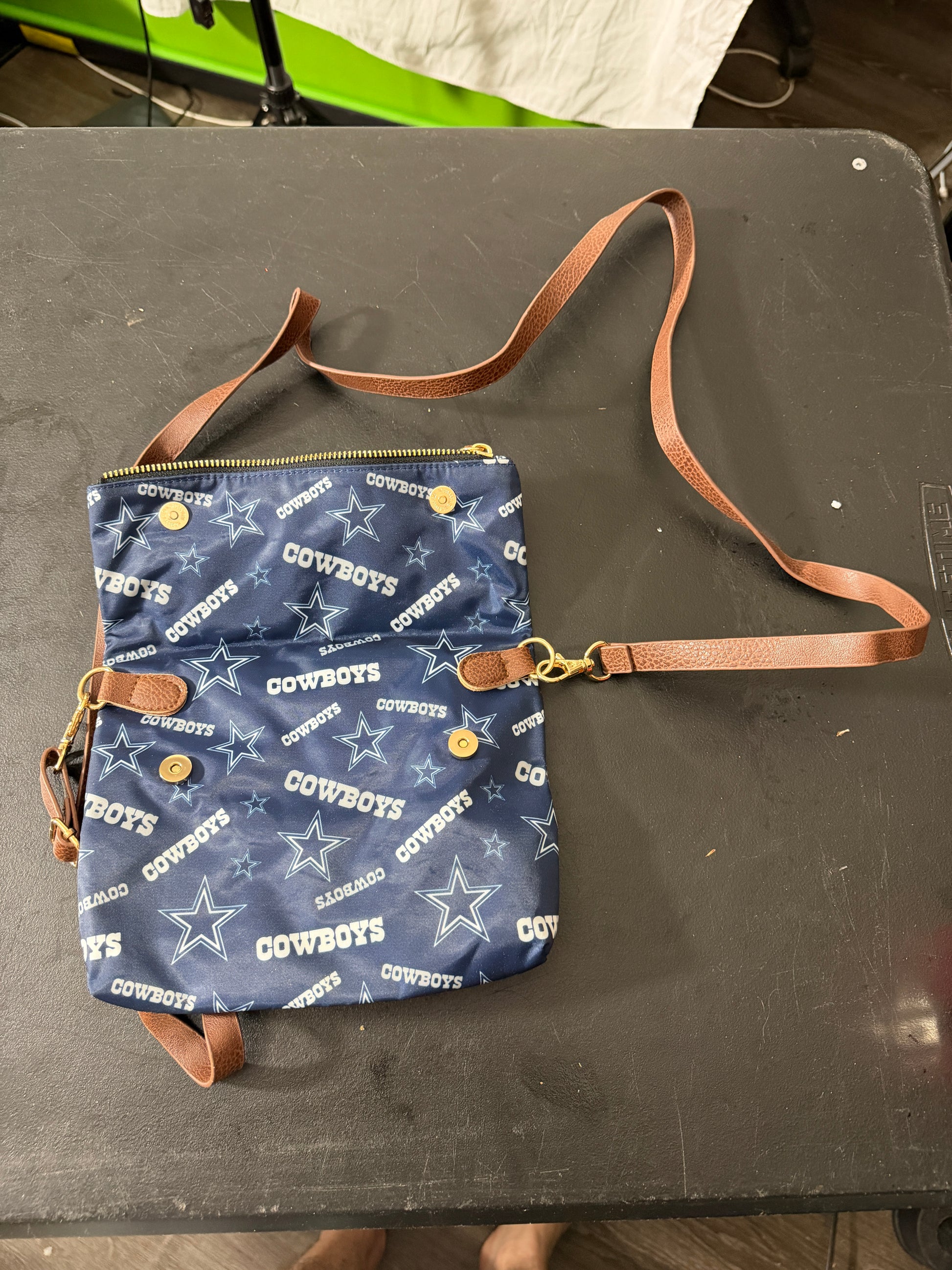 Dallas Cowboys Crossbody Bag Polyester - MDP-00494