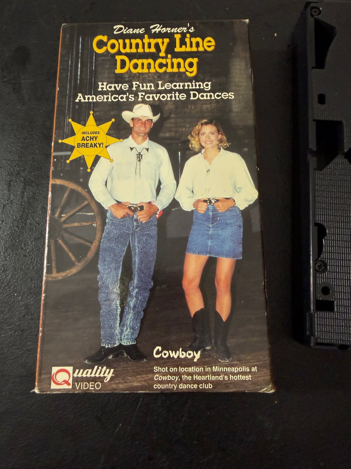 Quality Video Diane Horner's Country Line Dancing VHS Tape - MDP-00498