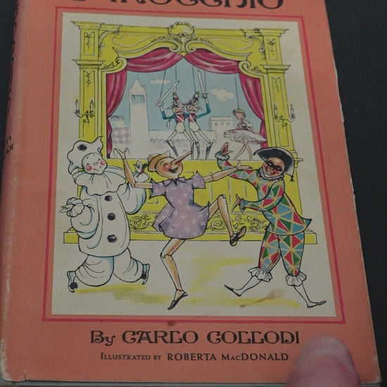 MDP-00512 product video Carlo Collodi The Adventures of Pinocchio Book Club Edition Book