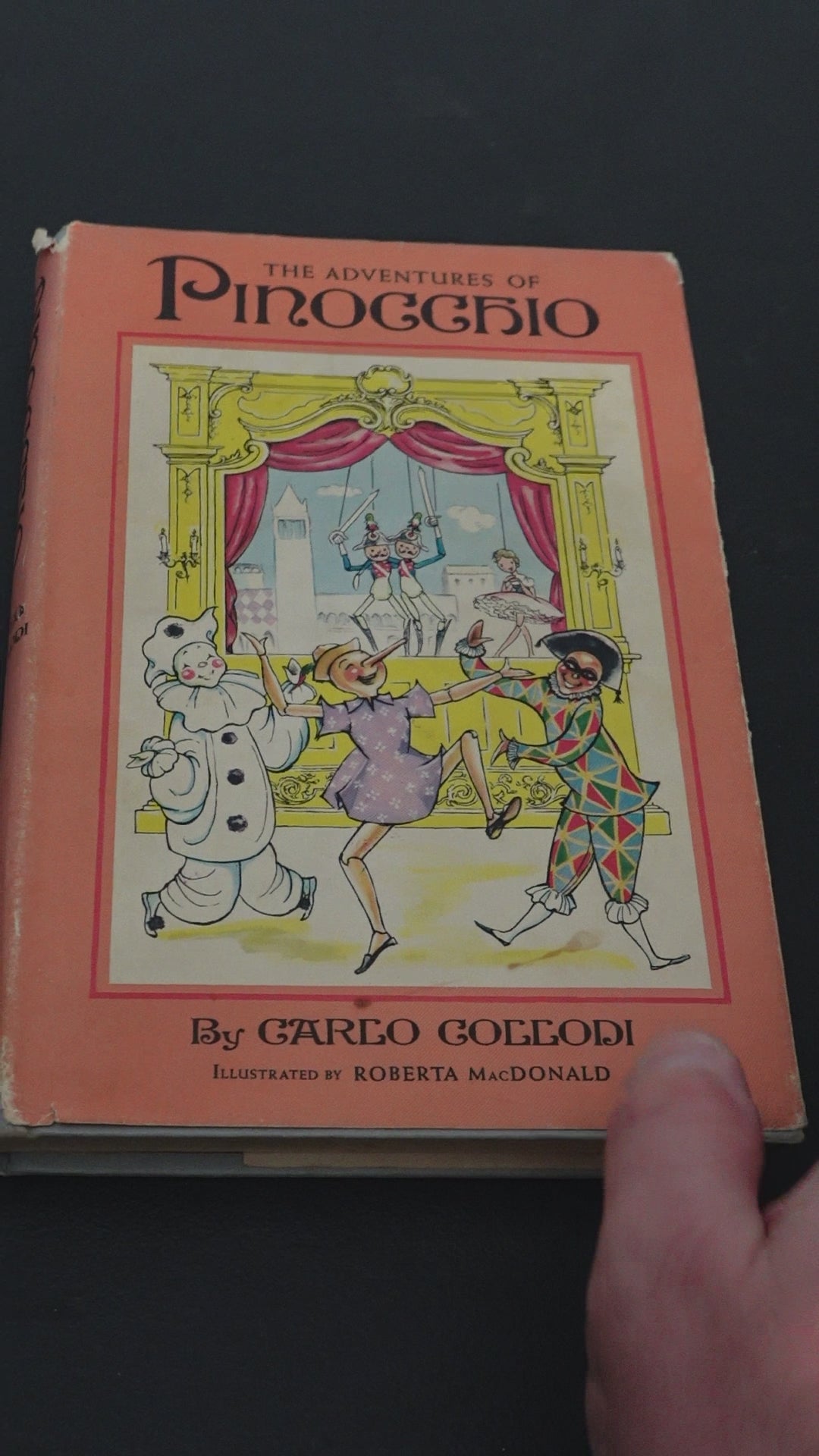 MDP-00512 product video Carlo Collodi The Adventures of Pinocchio Book Club Edition Book