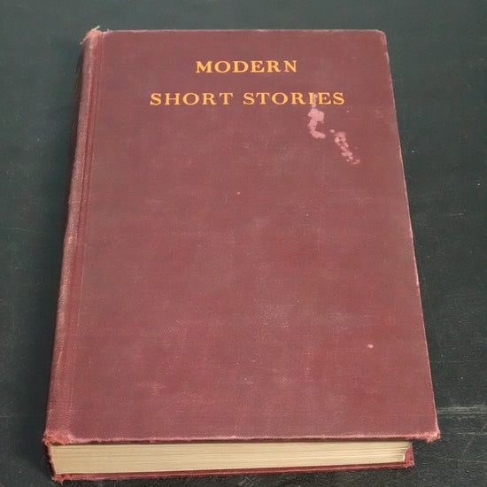 MDP-00515 Rag and Rust narrated slideshow social video 2026-06-05-v8-new-female-full - Modern Short Stories by Various Authors (1929) Harcourt Brace Hardcover