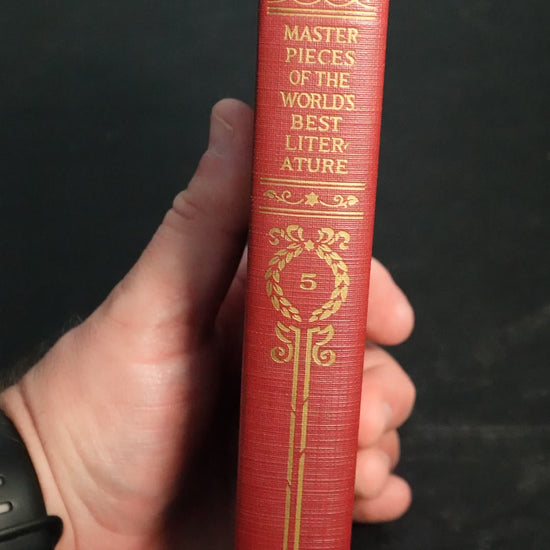 MDP-00514 Rag and Rust narrated slideshow social video 2026-06-05-v4 - Masterpieces of the World's Best Literature Edited by Jeannette L. Gilder Hardcover 1910