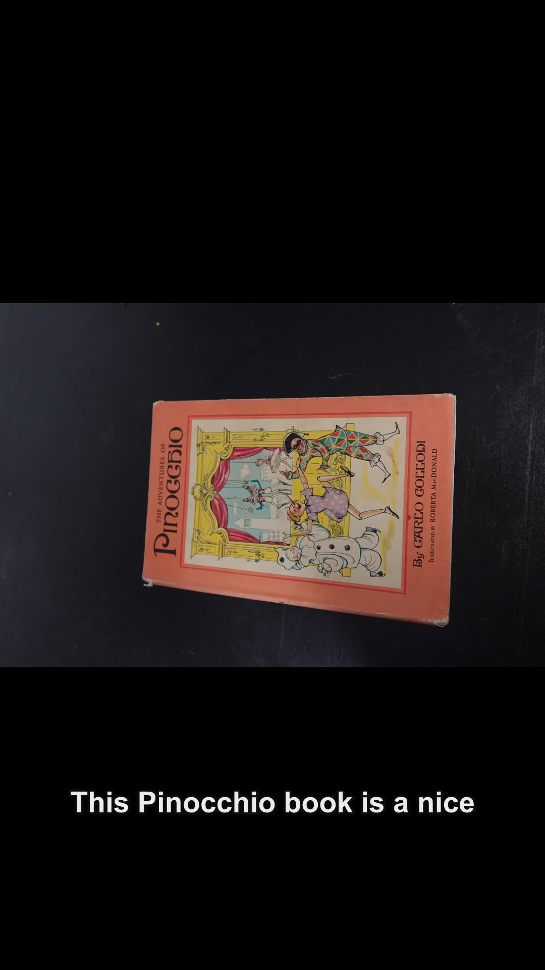 MDP-00512 Rag and Rust narrated slideshow social video 2026-06-05-v5-fit-photos - Carlo Collodi The Adventures of Pinocchio Book Club Edition Book