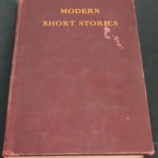 MDP-00515 Rag and Rust narrated slideshow social video 2026-06-05-v4 - Modern Short Stories by Various Authors (1929) Harcourt Brace Hardcover